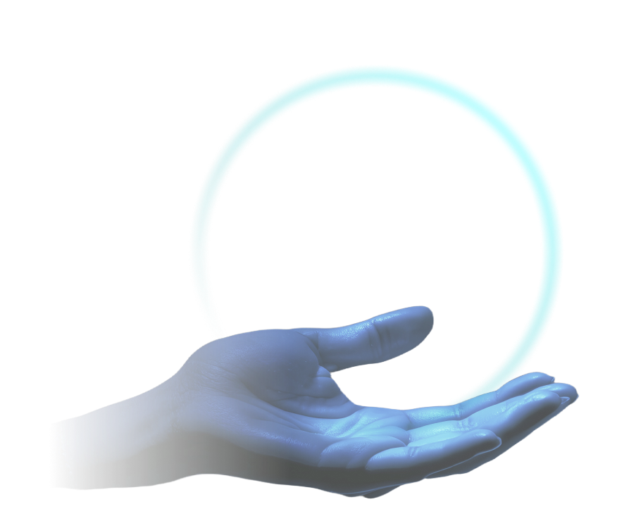 Hand with Circle